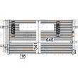 Condenseur, climatisation HELLA 8FC 351 303-504 - Visuel 2