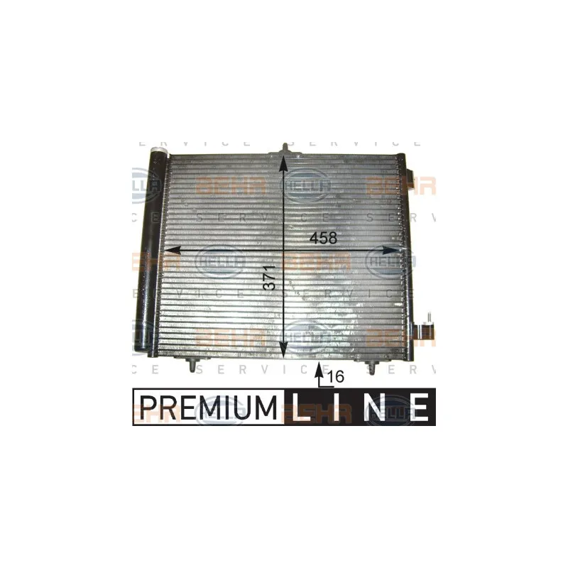 Condenseur, climatisation HELLA 8FC 351 303-541