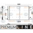 Condenseur, climatisation HELLA 8FC 351 310-621 - Visuel 1