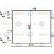 Condenseur, climatisation HELLA 8FC 351 318-691 - Visuel 1