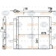 Condenseur, climatisation HELLA 8FC 351 319-411 - Visuel 1