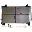 Condenseur, climatisation HELLA 8FC 351 343-411 - Visuel 1