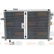 Condenseur, climatisation HELLA 8FC 351 343-794 - Visuel 1