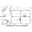 Condenseur, climatisation HELLA 8FC 351 344-221 - Visuel 1