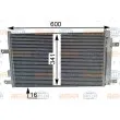 Condenseur, climatisation HELLA 8FC 351 344-331 - Visuel 1