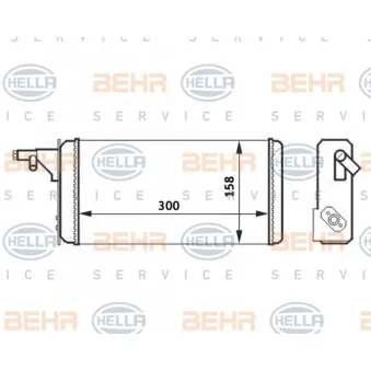 Système de chauffage HELLA 8FH 351 024-251