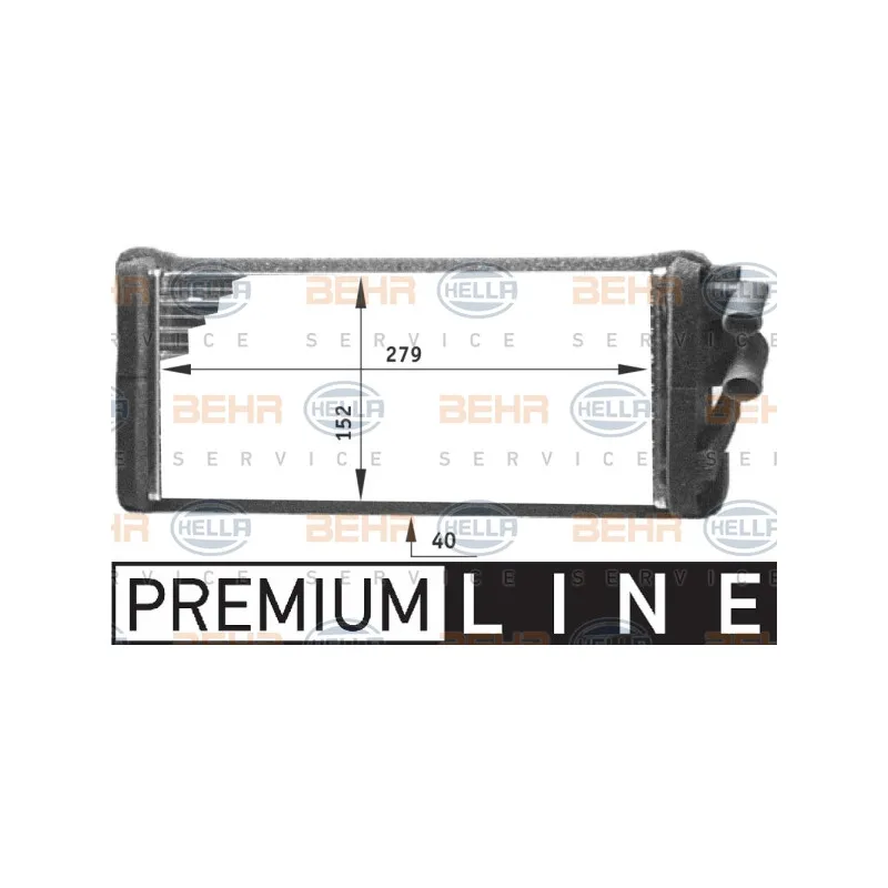 Système de chauffage HELLA 8FH 351 311-621