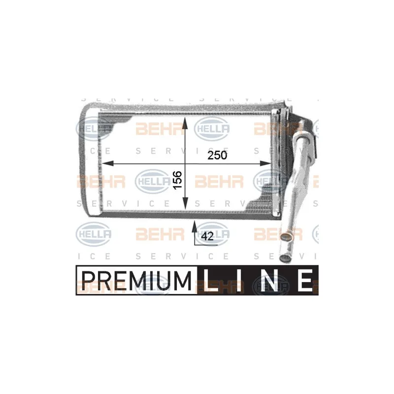 Système de chauffage HELLA 8FH 351 312-001