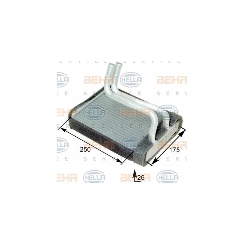 Système de chauffage HELLA 8FH 351 315-251