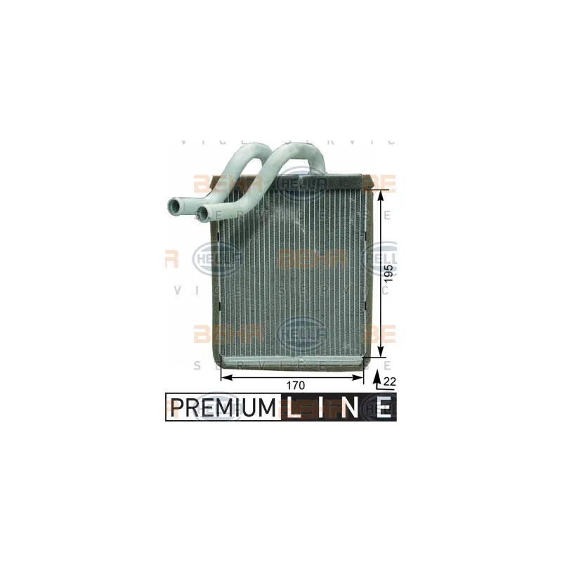 Système de chauffage HELLA 8FH 351 315-321