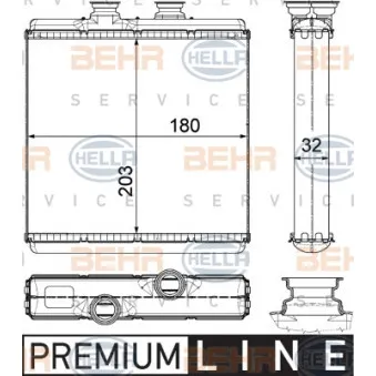 Système de chauffage HELLA 8FH 351 315-411