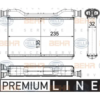 Système de chauffage HELLA 8FH 351 315-491