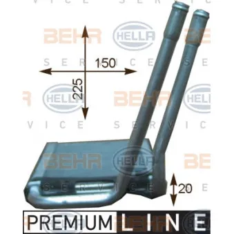 Système de chauffage HELLA 8FH 351 315-681