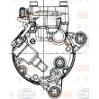 Compresseur, climatisation HELLA 8FK 351 007-231 - Visuel 3
