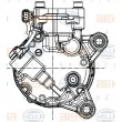 Compresseur, climatisation HELLA 8FK 351 007-251 - Visuel 3