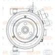 Compresseur, climatisation HELLA 8FK 351 008-081 - Visuel 3