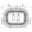Compresseur, climatisation HELLA 8FK 351 008-091 - Visuel 2