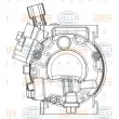 Compresseur, climatisation HELLA 8FK 351 008-111 - Visuel 1