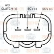 Compresseur, climatisation HELLA 8FK 351 008-111 - Visuel 2