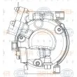 Compresseur, climatisation HELLA 8FK 351 008-151 - Visuel 1