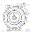 Compresseur, climatisation HELLA 8FK 351 008-151 - Visuel 3