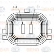 Compresseur, climatisation HELLA 8FK 351 008-211 - Visuel 2