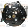 Compresseur, climatisation HELLA 8FK 351 106-941 - Visuel 3