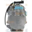 Compresseur, climatisation HELLA 8FK 351 114-081 - Visuel 3