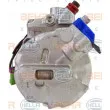 Compresseur, climatisation HELLA 8FK 351 126-481 - Visuel 3