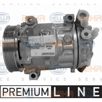 Compresseur, climatisation HELLA 8FK 351 316-131
