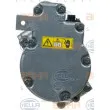 Compresseur, climatisation HELLA 8FK 351 342-051 - Visuel 3