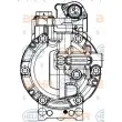 Compresseur, climatisation HELLA 8FK 351 342-061 - Visuel 3