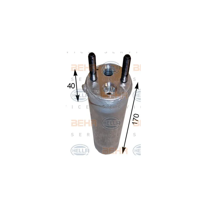 Filtre déshydratant, climatisation HELLA 8FT 351 193-141