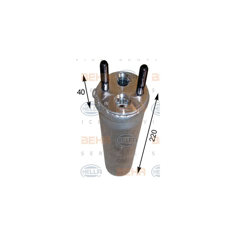 Filtre déshydratant, climatisation HELLA 8FT 351 193-171