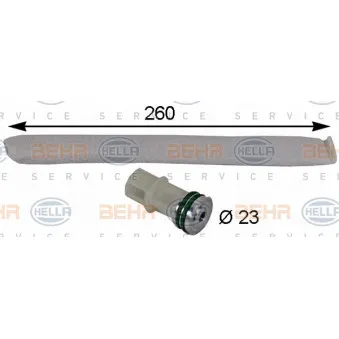 Filtre déshydratant, climatisation HELLA 8FT 351 193-231