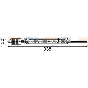 Filtre déshydratant, climatisation HELLA 8FT 351 193-361