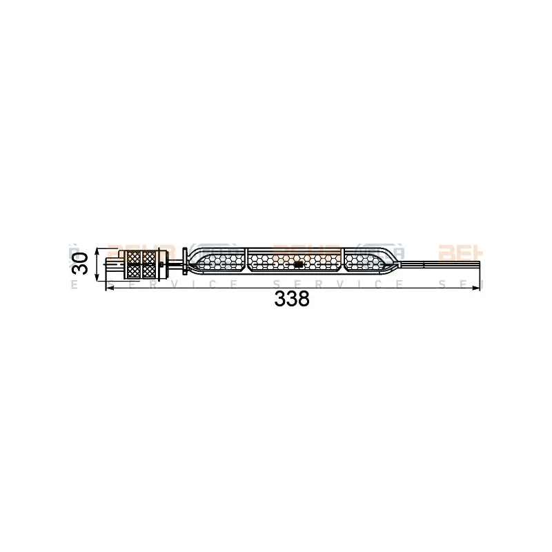 Filtre déshydratant, climatisation HELLA 8FT 351 193-361