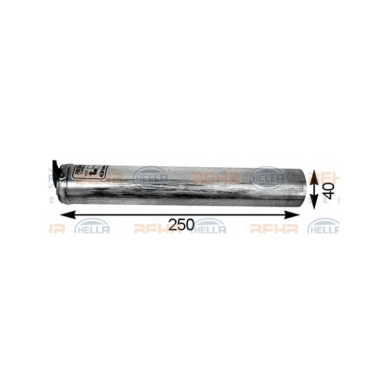 Filtre déshydratant, climatisation HELLA 8FT 351 197-241
