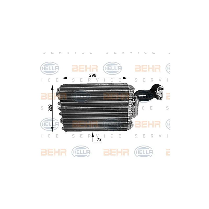 Evaporateur climatisation HELLA 8FV 351 210-091