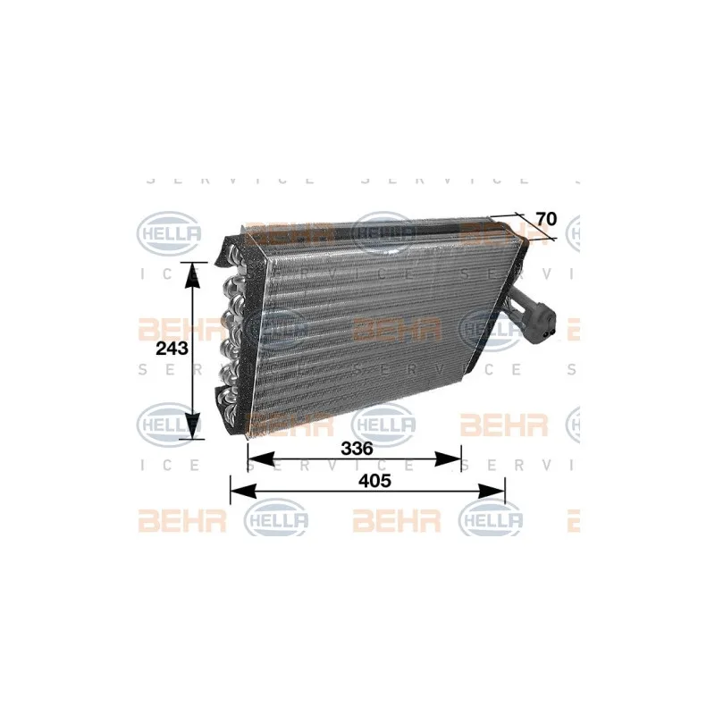 Evaporateur climatisation HELLA 8FV 351 210-281