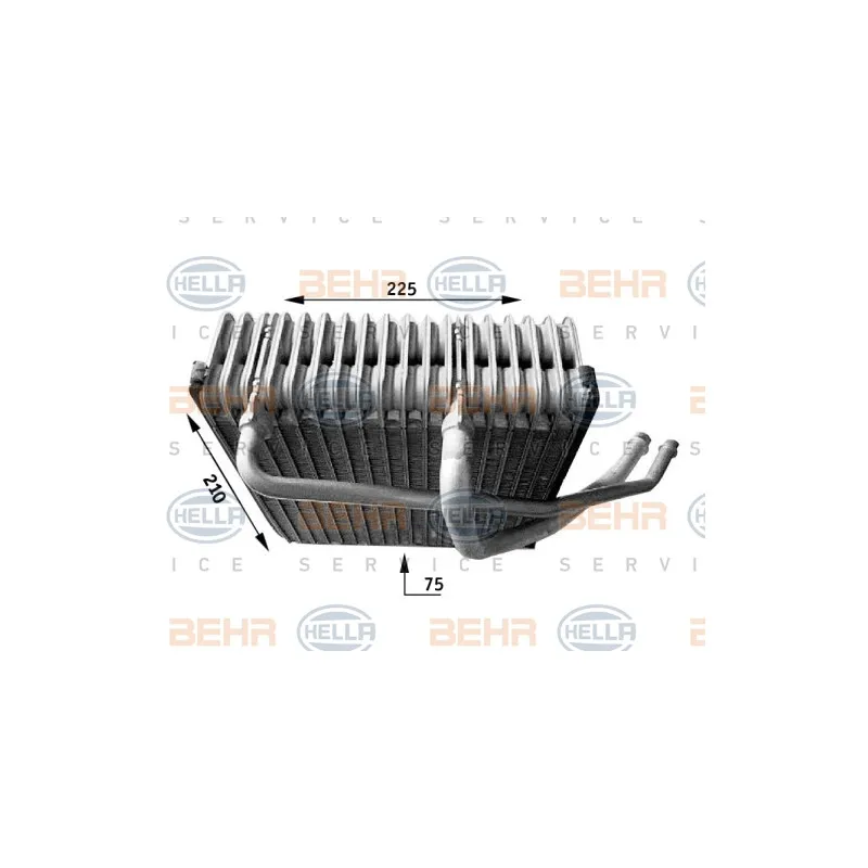 Evaporateur climatisation HELLA 8FV 351 210-771