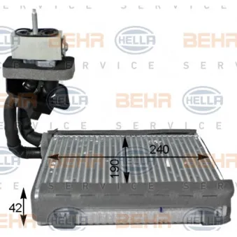 Evaporateur climatisation HELLA 8FV 351 331-121
