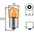 Ampoule, feu clignotant HELLA 8GA 002 071-051 - Visuel 2