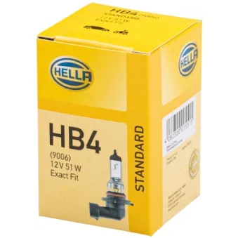 Ampoule, projecteur longue portée HELLA 8GH 005 636-121