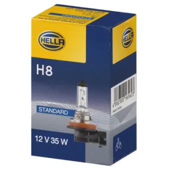 Ampoule, projecteur longue portée HELLA 8GH 008 356-121
