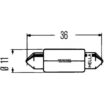 Ampoule HELLA 8GM 002 092-137