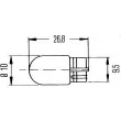 Ampoule HELLA 8GP 003 594-125 - Visuel 2