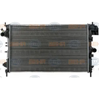 Radiateur, refroidissement du moteur HELLA 8MK 376 700-264