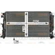 Radiateur, refroidissement du moteur HELLA 8MK 376 700-304 - Visuel 1