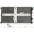 Radiateur, refroidissement du moteur HELLA 8MK 376 700-314 - Visuel 1